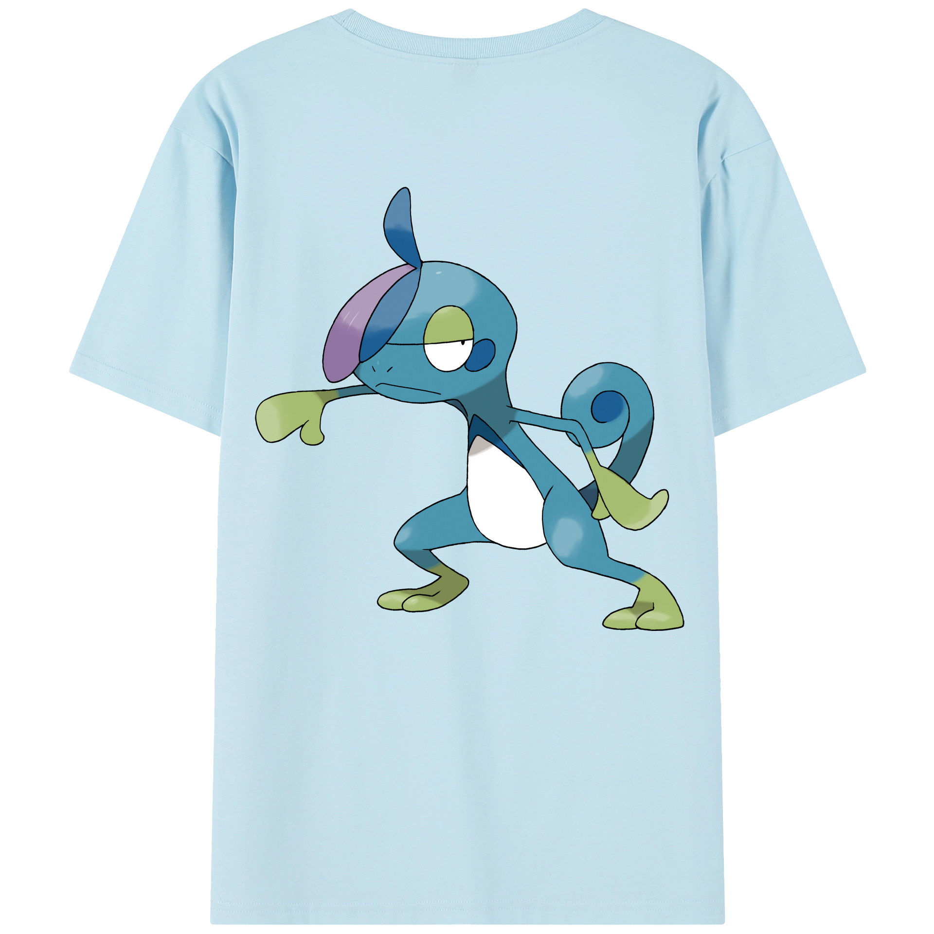 （画像用） ポケットモンスター Pokémon 綿100％半袖Tシャツ（背面プリント）